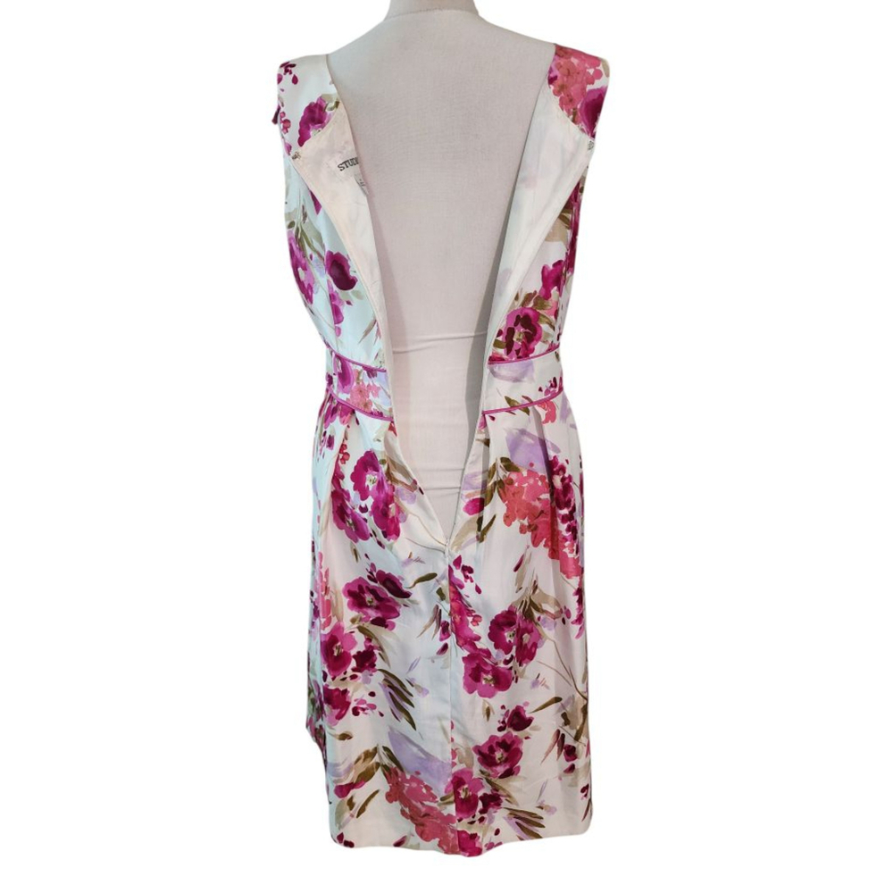 Y2K Studio I 2-Pc Floral Dress & Pink Bolero Shrug Jacket Set Size 12 - Picture 7 of 14